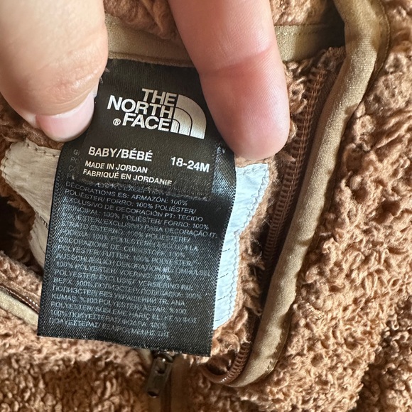 The North Face Brown Kids One Piece Footie - Picture 6 of 9